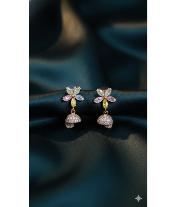 Blossom & Bell Pastel Drop Earrings ( antitarnish)